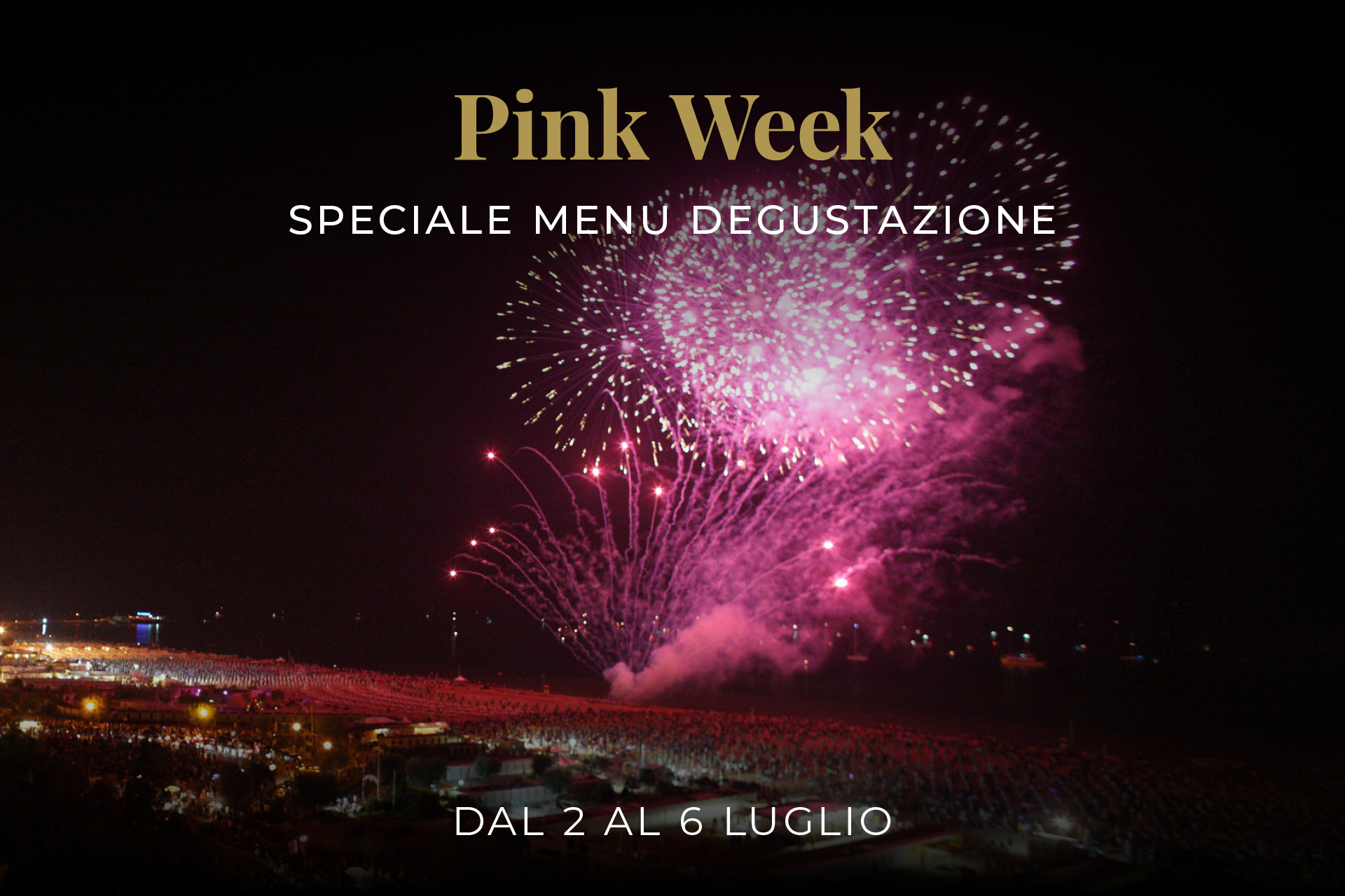 The Pink Week // Speciale Menu Degustazione